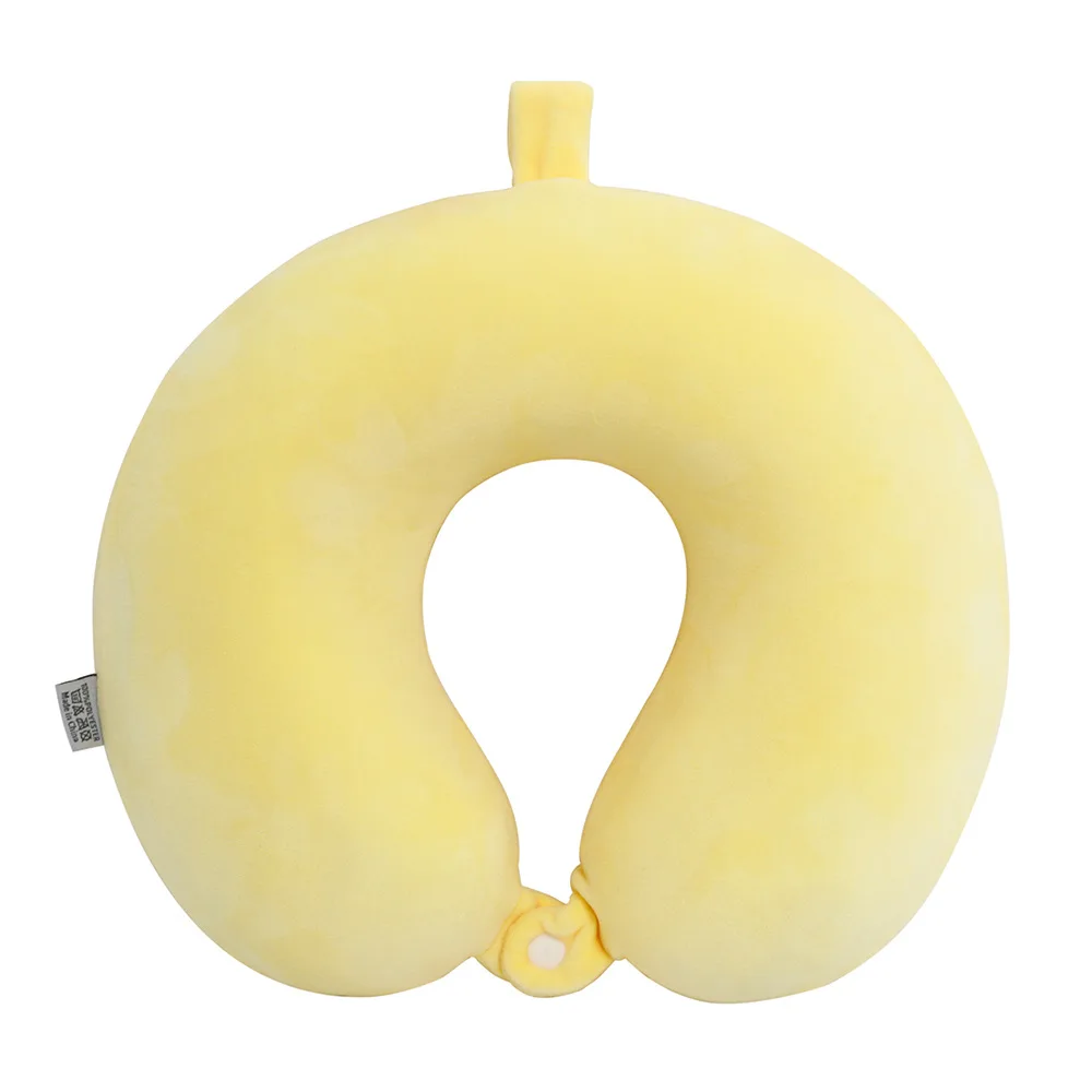 Custom Hot buy Comfortable Memory Foam Airplanes Breathable folding Neck Pillow Travel Pillow