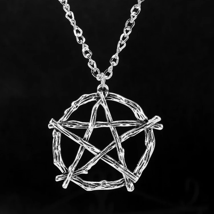 Hot TV Supernatural Lucifer Sigil Necklace for Women Men Accessories
