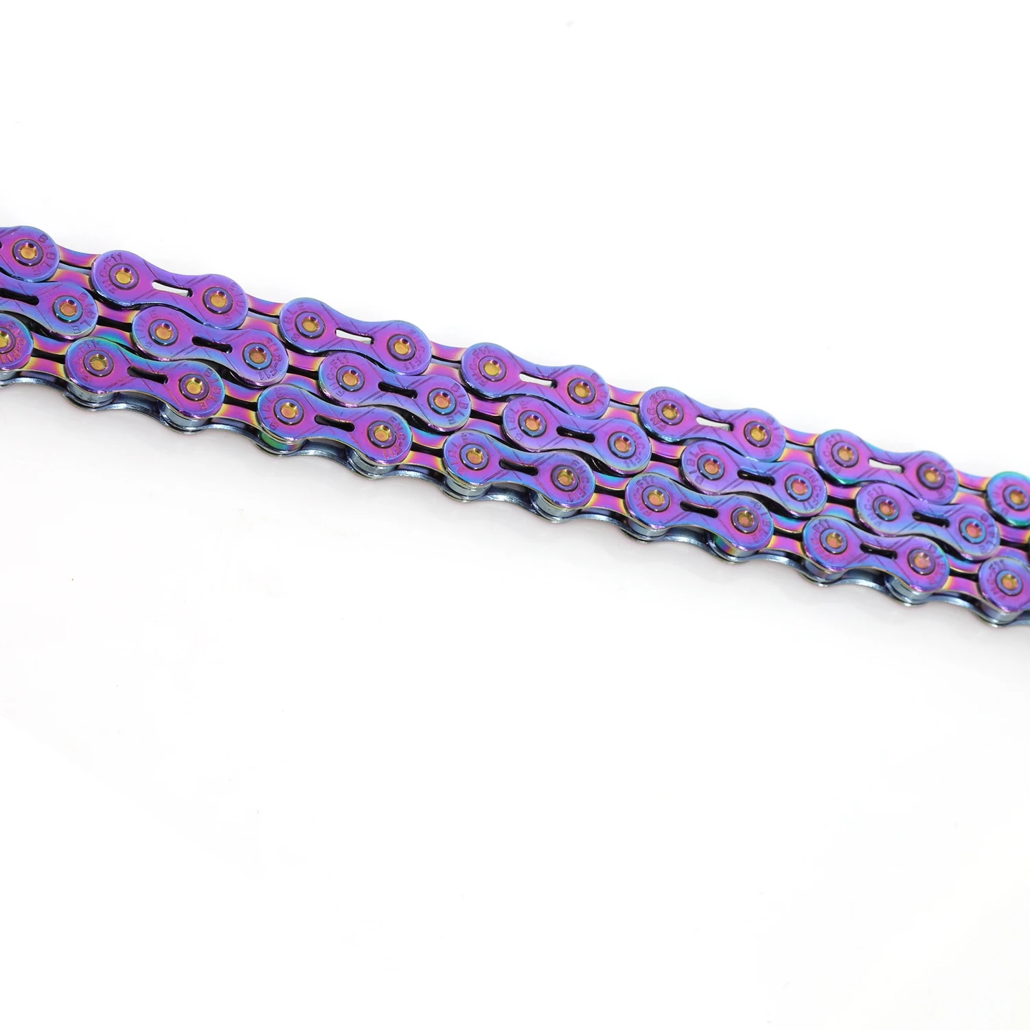 Высокое качество FNC 11 скорость Радуга ржавчины нержавеющей стали полые дороги горный велосипед цепь