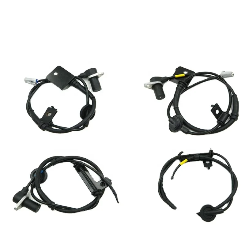 One Set 4Pcs ABS Wheel Speed Sensor Fits 01-06 Hyundai Santa Fe 4WD ABS Sensor 95620-26010,95610-26010,95660-26000,95650-26000