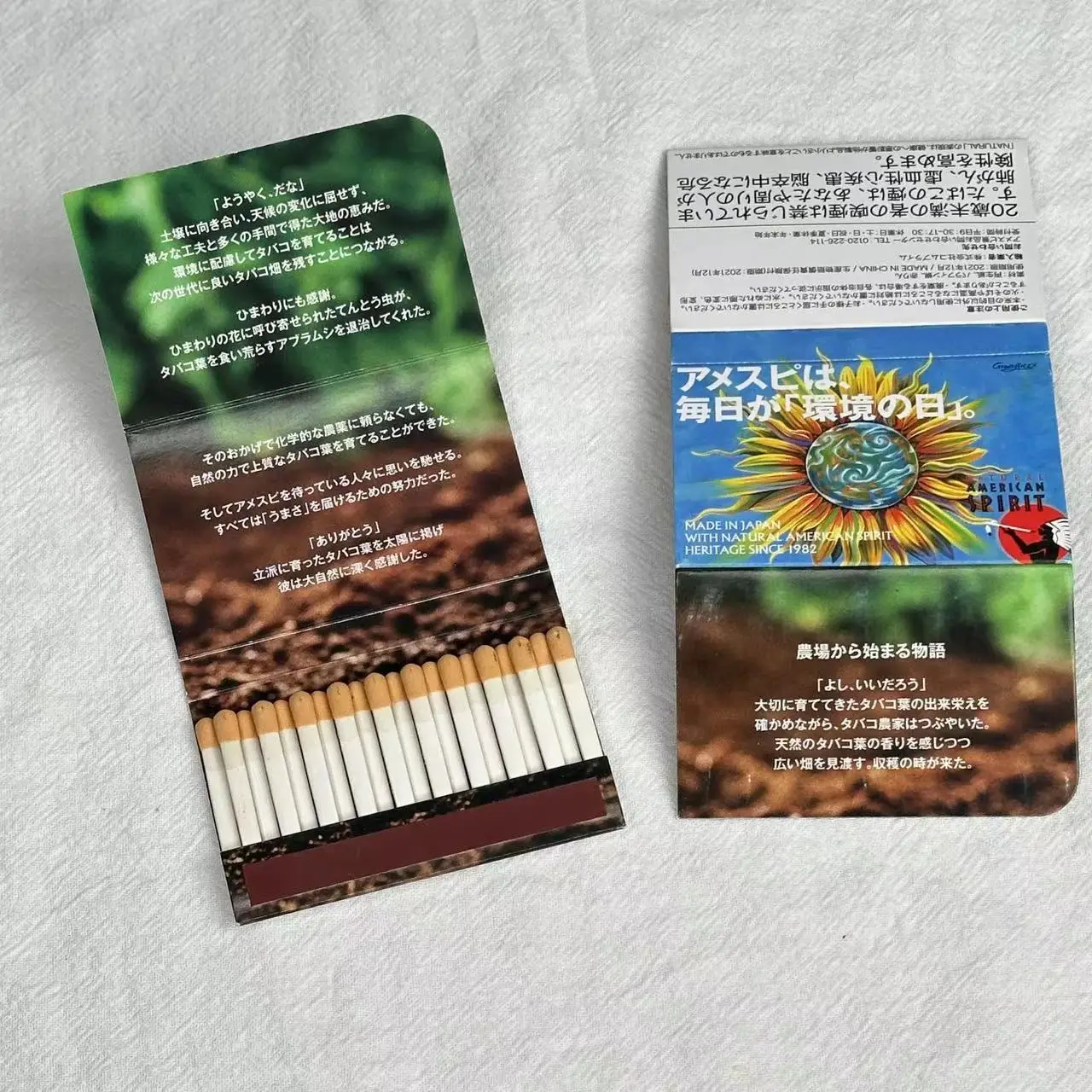 Print logo on Matchsticks Different Matches Tip Colors Design Match for Cigar Boxed Custom Paper Matchbook