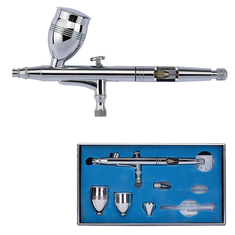 High quality airbrush kit AB-187 for painting, cake decoration, hobby and nails
