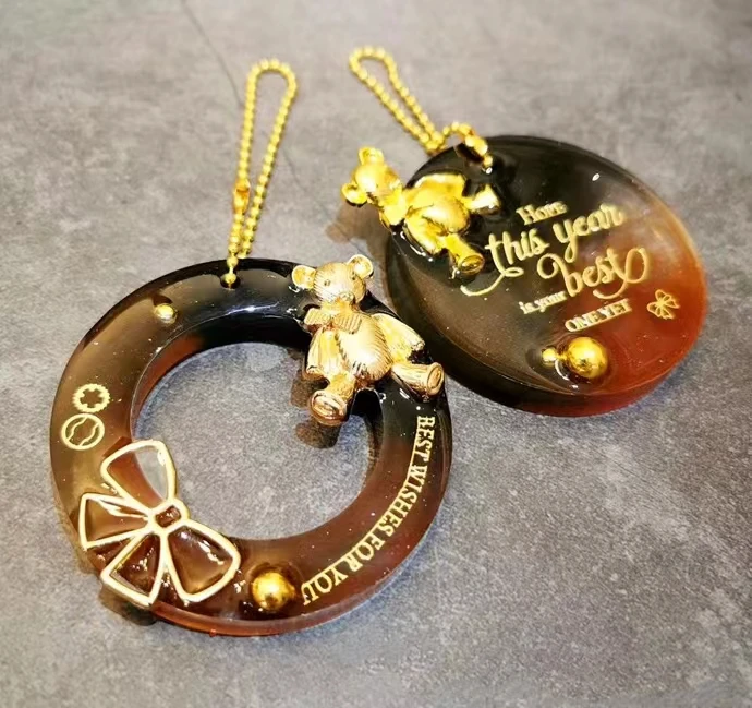 Direct from Manufacturer DIY English Stick Crystal Drop Glue Ashtray Metal Transfer Printing Sticker