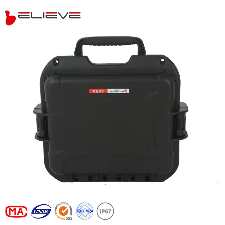 Small Plastic Instrument Cases Waterproof Storage Case Durable Outdoor Tool Case