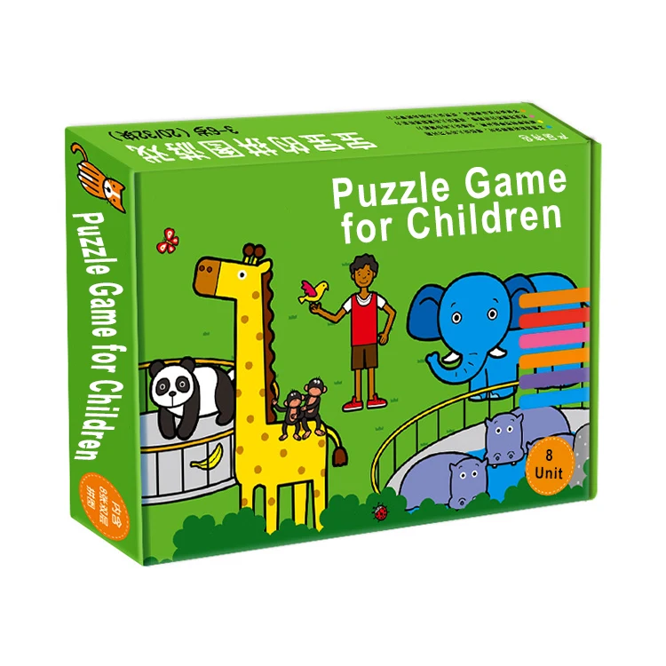 Custom 49 100 250 300 Piece High Quality Spelling Educational Jigsaw Puzzle Toys For Kids