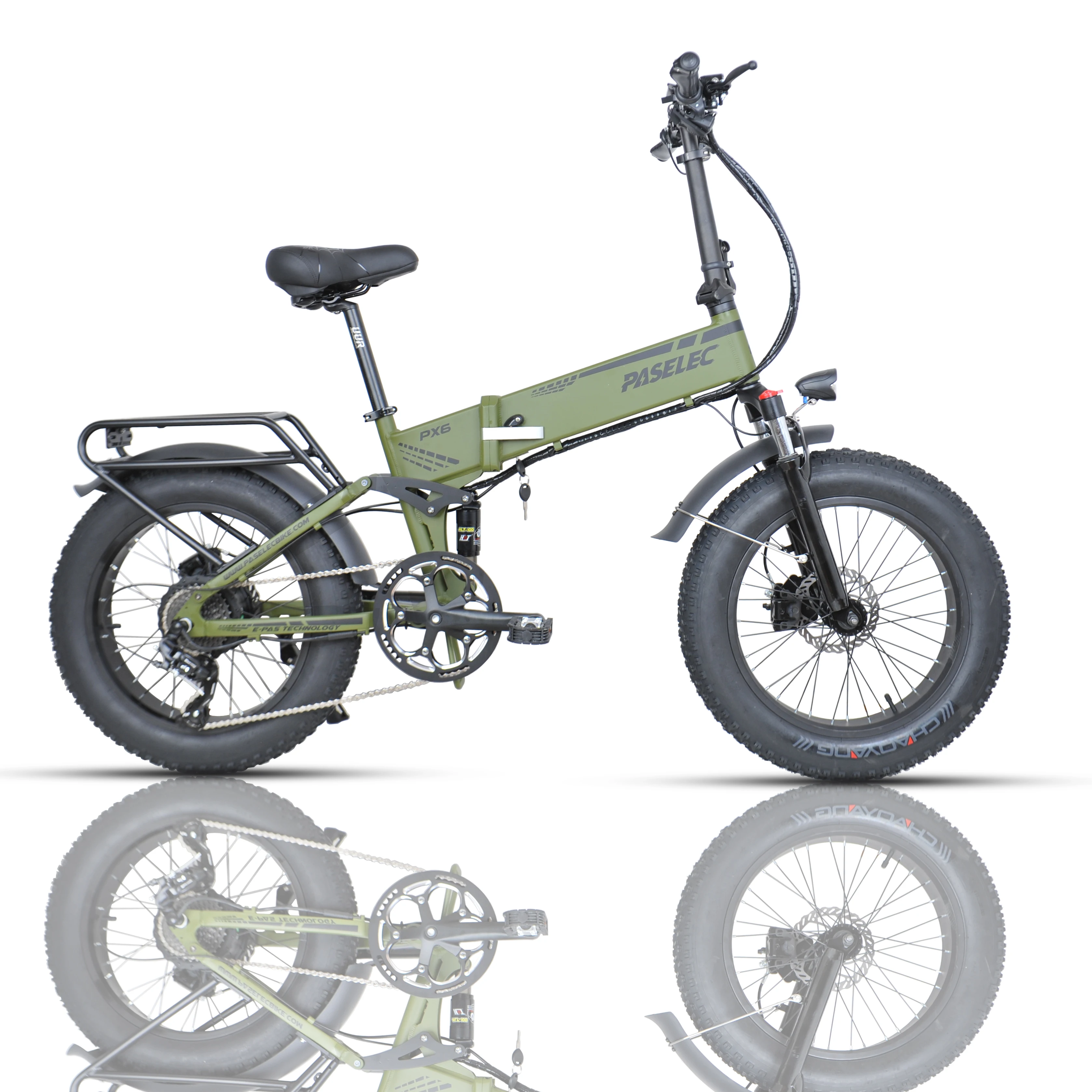 Складной электрический велосипед PASELEC PX6 20 дюймов 48 В 750