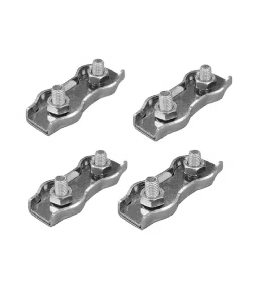 Hot Sales Stainless Steel Simplex/duplex wire rope clamp/wire rope clip for wire rope