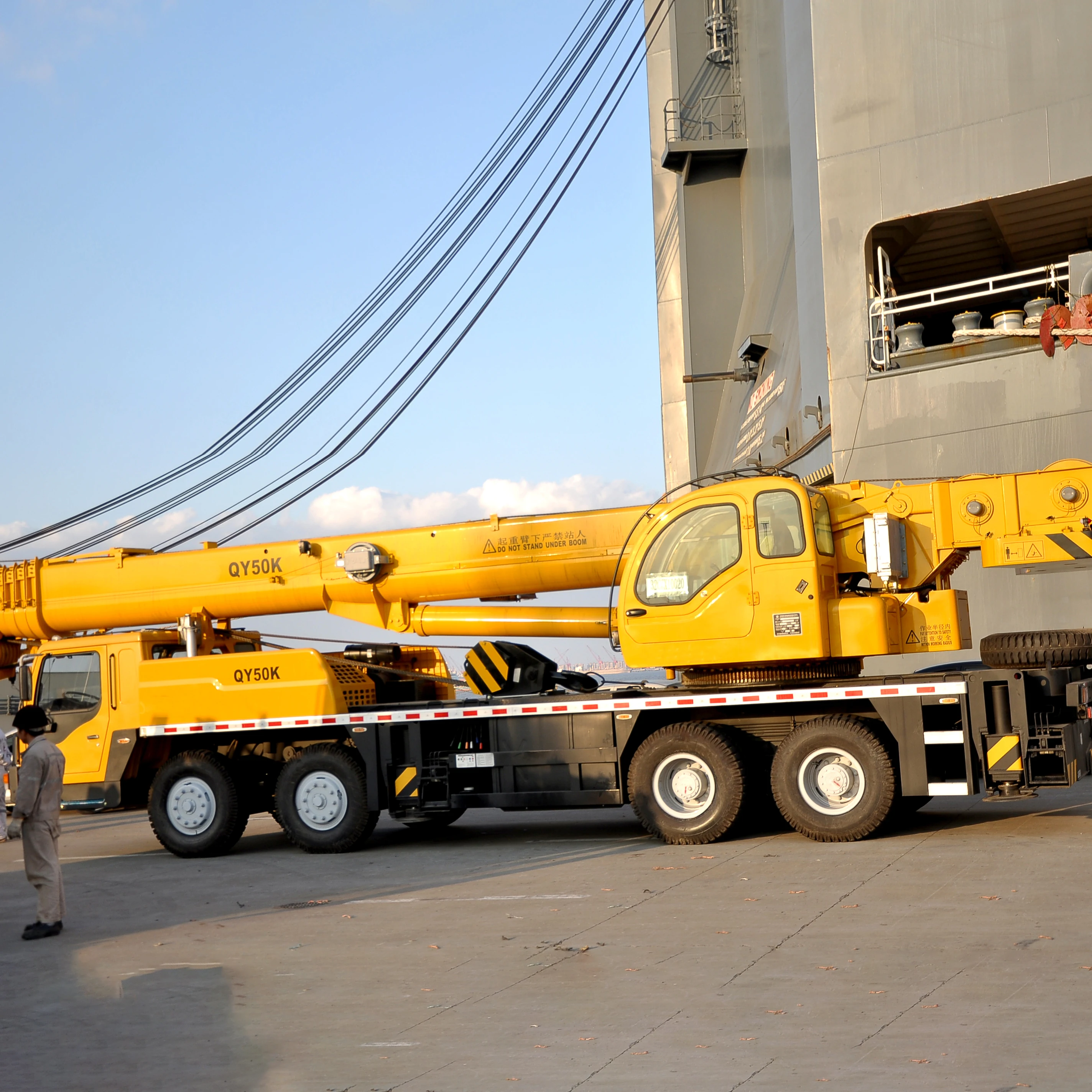 Xuzhou Brand New 50Ton Mobile Crane Truck Crane QY50KA QY50KD QY50KC QY50K for Sale