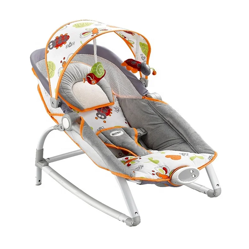 infant rocker chair baby seat Sleeper New Design Cradle Nest Baby Rocker Bouncer with lovely toys
