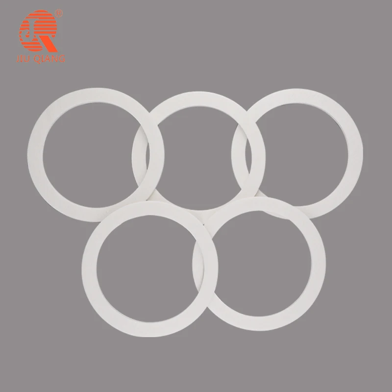 Ceramic fibre insulating washer