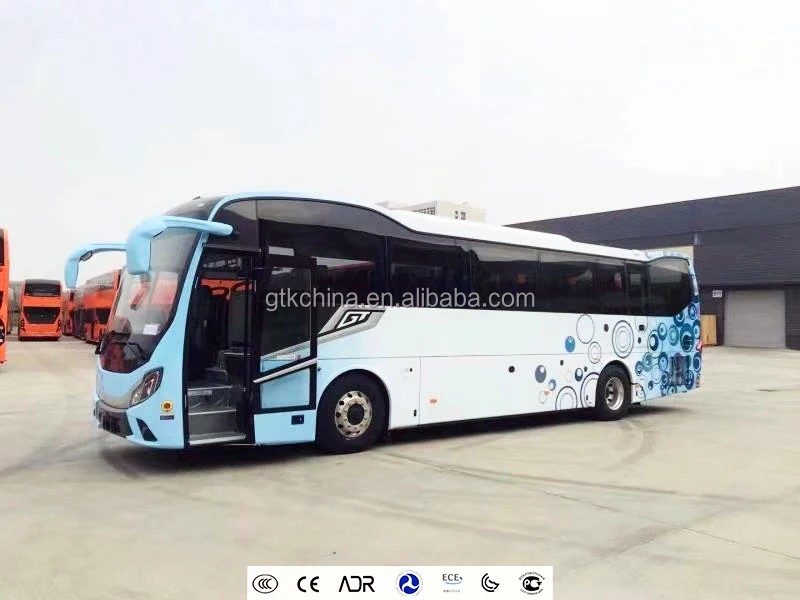 CHINA high quality 12m tour passenger coach city bus 50 seater bus luxury bus seat customized manual automatic