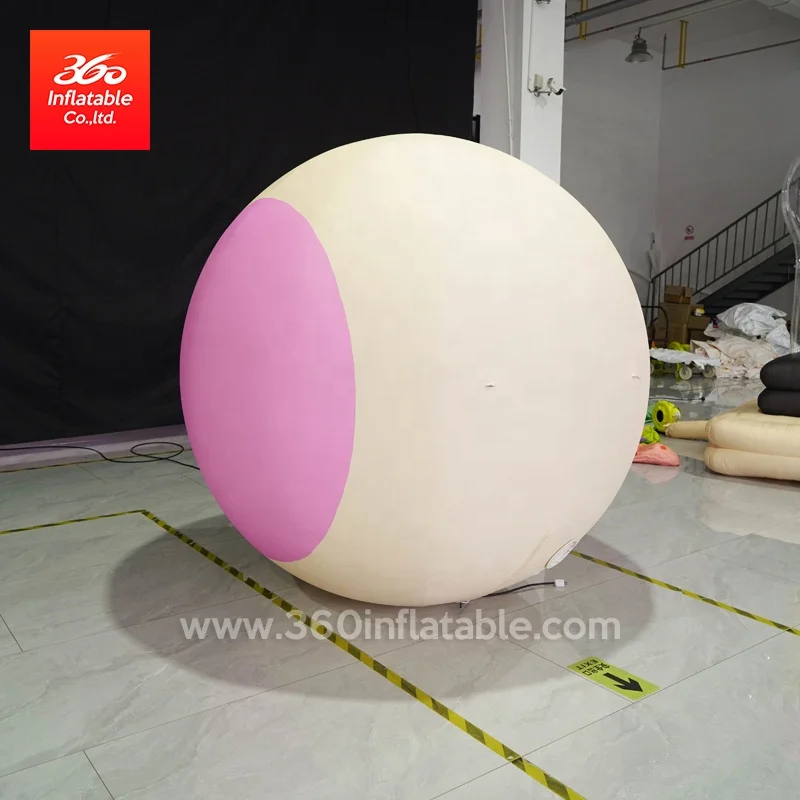 Custom Advertising Balloon ball with a Ring Balloon Ball Inflatables