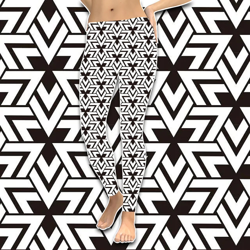 Wholesale Buttery Soft Polyester Spandex Girls Fashion 3d Custom Milk Silk All Over Print Leggings For Women