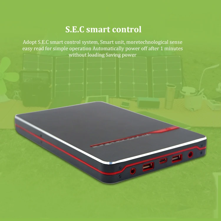 New Product Laptop Charger Portable P65 DC Output 16V 19V 24V Power Bank With 40000mah Capacity