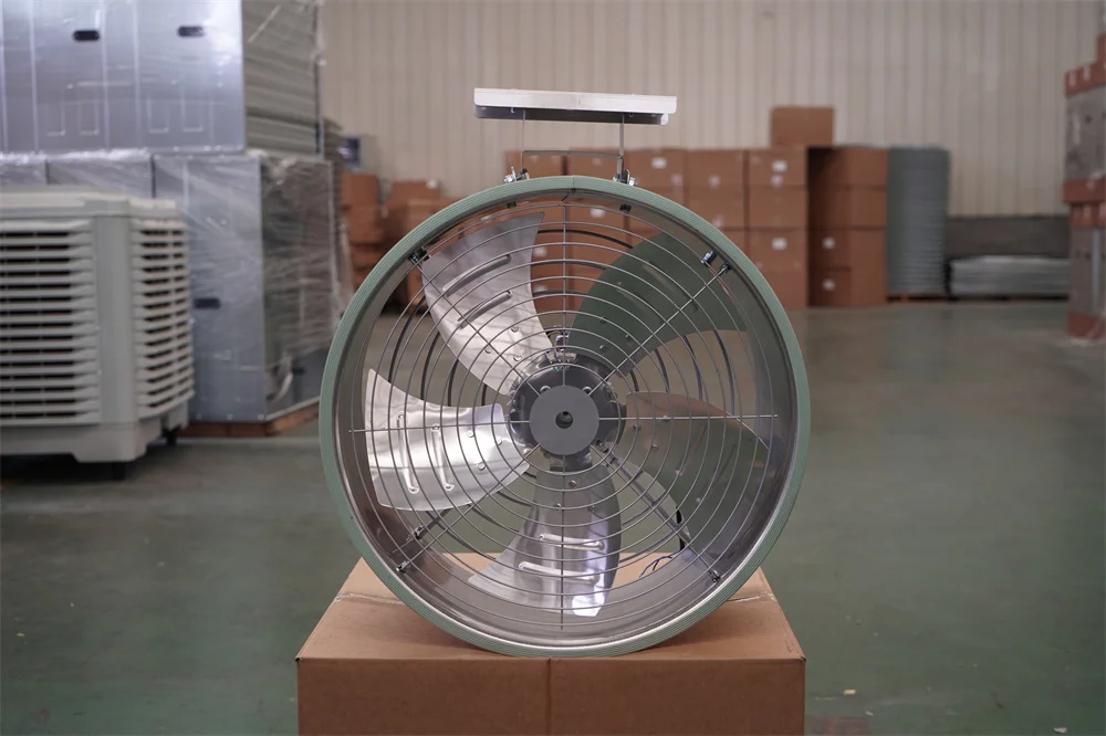 Высококачественный сельскохозяйственный подвесной циркуляционный вентилятор для теплиц/птичьих ферм