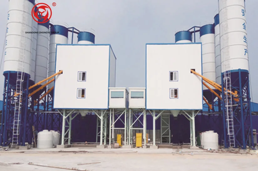 500L Hot selling concrete batching plant cement sand batching central mix supplier 180m3/h concrete batching plant