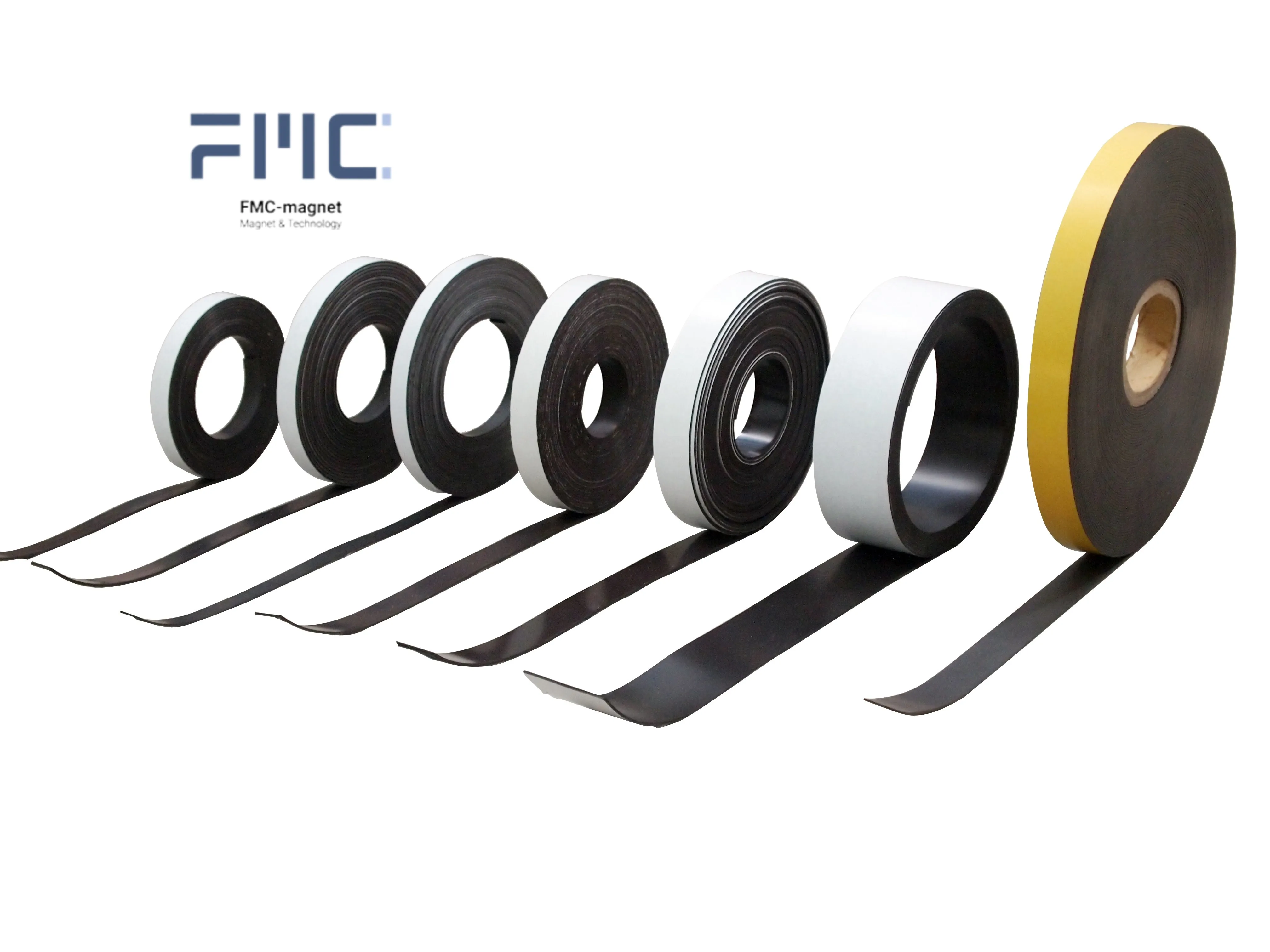 High-Quality Soft Rubber Magnetic Strips Ideal for Fridge Doors Shower Roomsand Curtain Panels