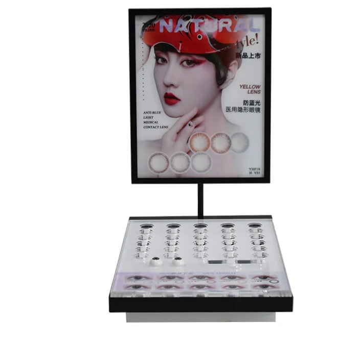 Acrylic Display Stand Rack with Customized Logo Design