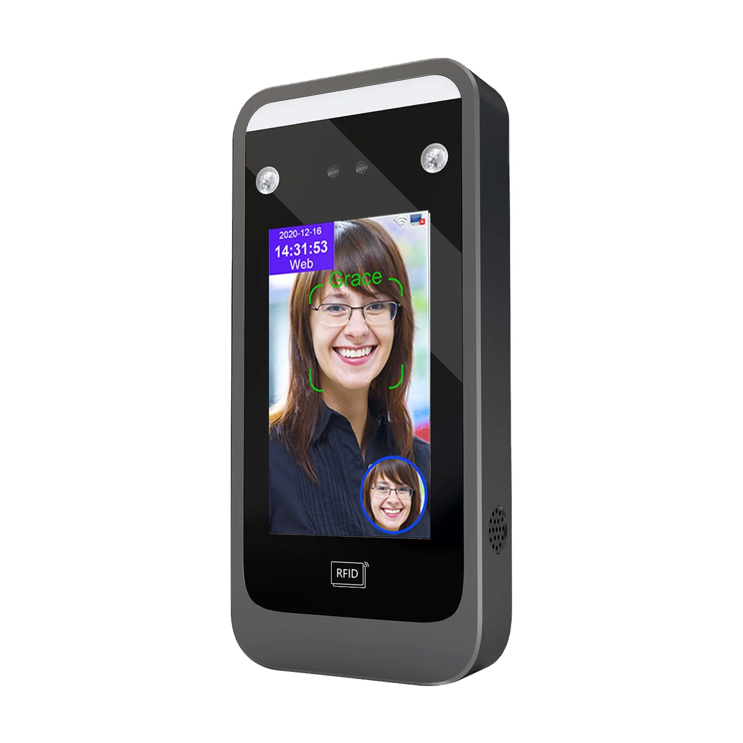 WIFI Cloud Face Time Attendance And Access Control With Free Software And SDK Face Recognition Time Attendance Terminal