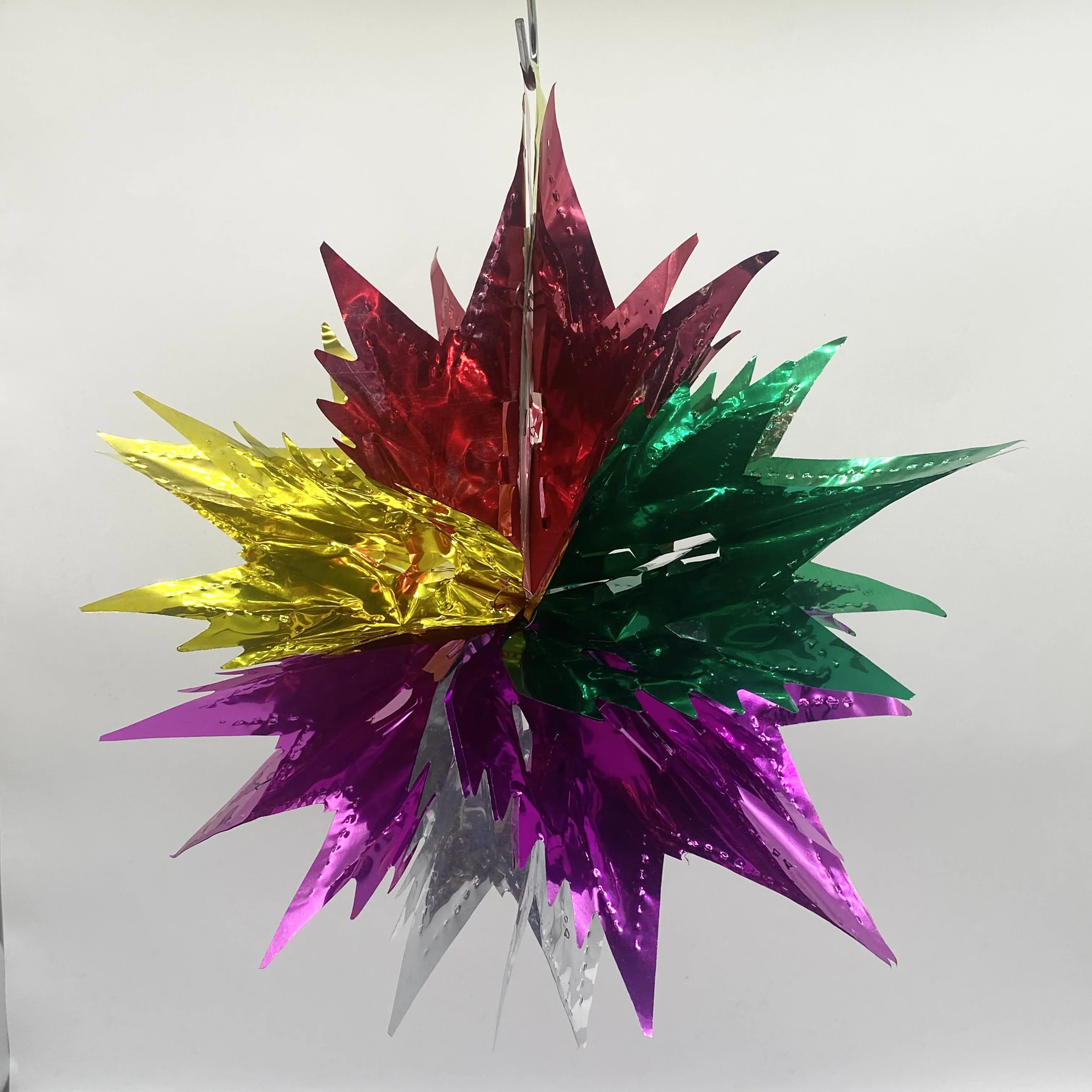 Nordic Creative Living Room Art Decorations Arrangement Clear Ornaments Colorful Christmas Ball Plastic Stars