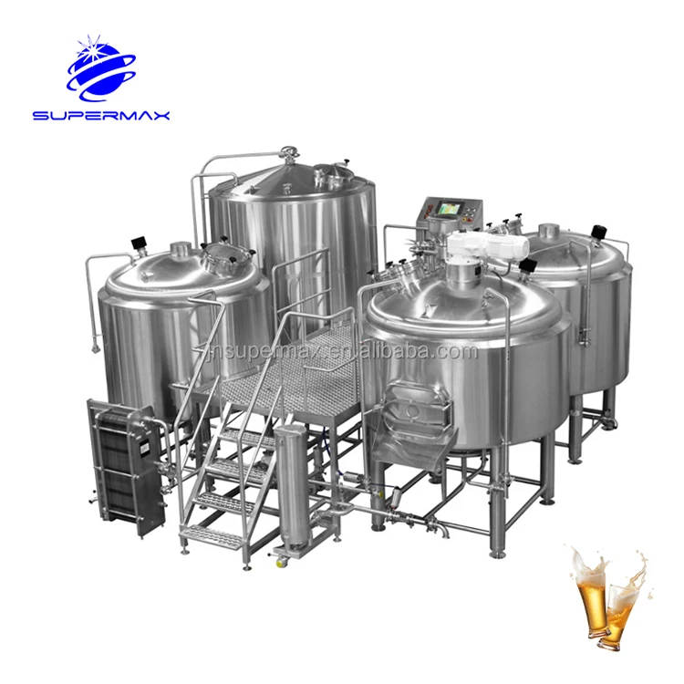 Craft Beer Brewing Plant 2000L Micro Turnkey Brewery Equipment For Sale