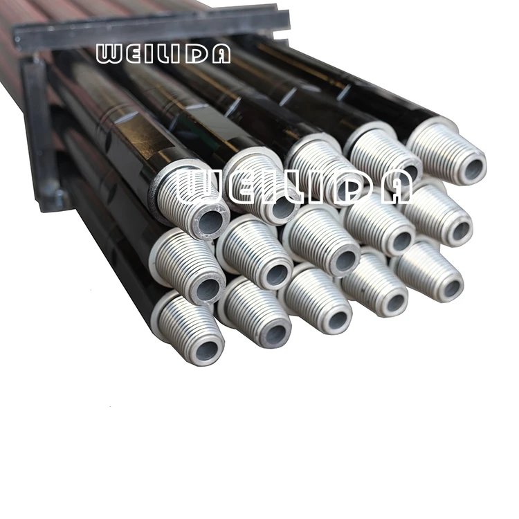 76mm 89mm DTH Drill Pipe 102mm 114mmDrill Rod worked with mud pump and air compressor