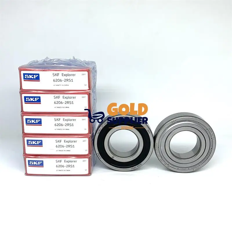 Поставщик SKF 6201 6201ZZ 6201-2RSH 6201-2RSH/C3 6201-2Z 6201ETN9 6201-2RS 6201-2RZ 6201-2Z/C3 6201NR шарикоподшипник с