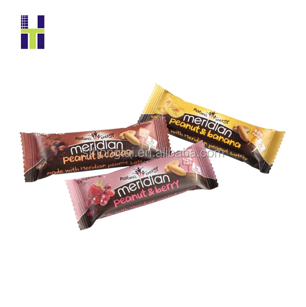 Custom Printed Plastic Food Filling and Sealing Machine Heat Seal Side Gusset Bag Gravure Printing Waffles packaging bag