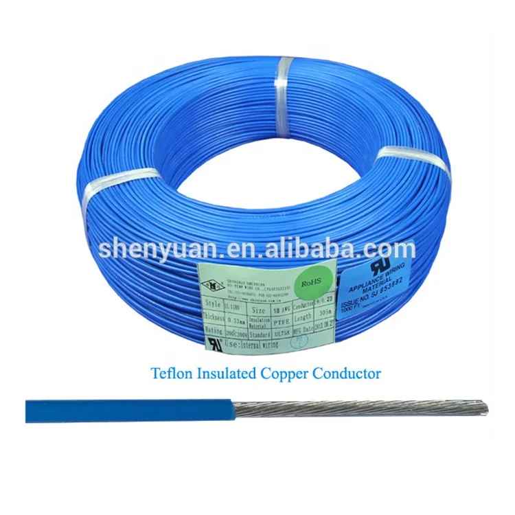 High Temperature Wire 600V PFA Coated Electrical Wires