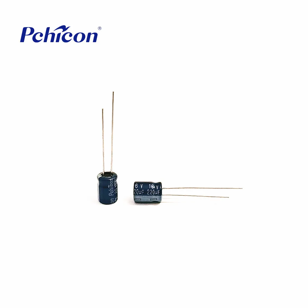 Электролитические конденсаторы Pchicon 16V220uF 8*12 мм RS 8000 часов, радиальный алюминиевый конденсатор
