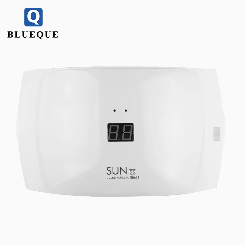2019 новейшая УФ светодиодная лампа для ногтей 24 Вт SUN 9S с датчиком светодиодный гель