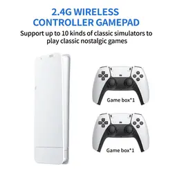 2023 new 64GB 20000+ Games PS1 Emulator 2.4G Wireless Gamepad Controller TV Stick HD 4K Player M15 Video Game Console Game stick
