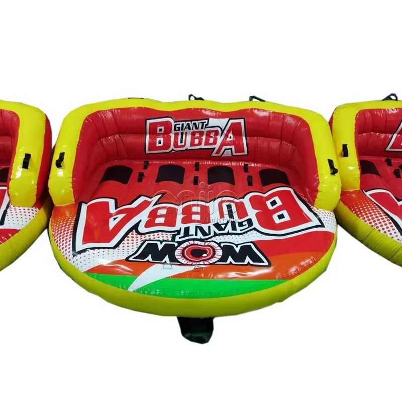 Fun toys summer 2024 inflatable towable 4 people water sofa  jet ski towable sofa tubes boat
