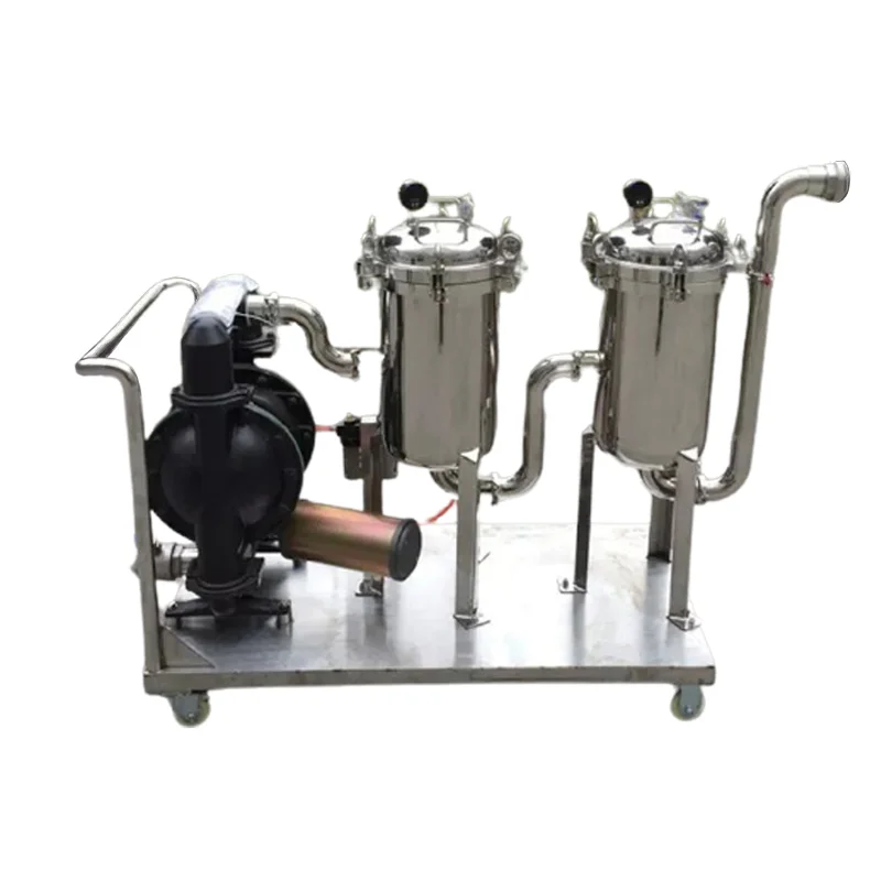 Zhilv industry liquid filter bag filter machine heavy triple water filter housing