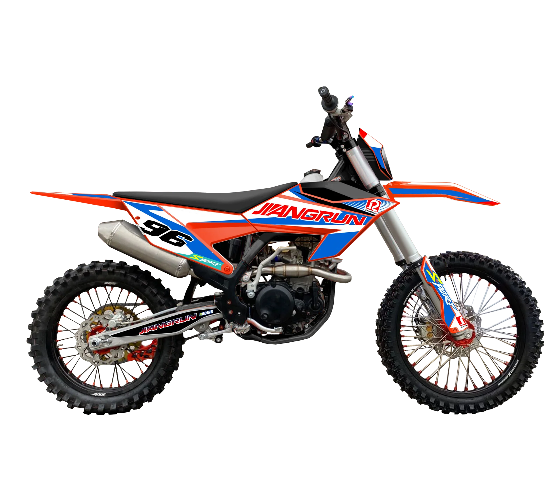 Гоночные внедорожные мотоциклы 450cc с двигателем ZONGSHEN водяным охлаждением