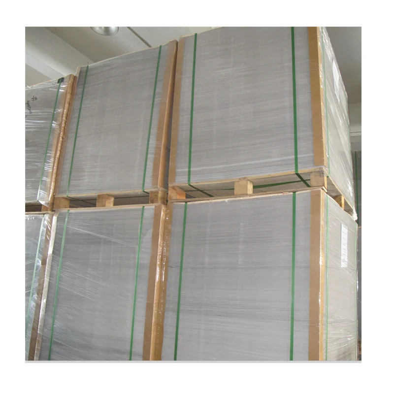 Fabricantes De Papel Triplex Board Stocklot Paper Duplex Paper Offset Printing Moisture Proof Double Side Recycled AAA Accept
