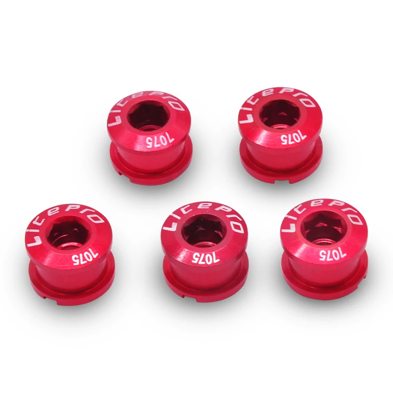 Litepro Road Folding Bike Single Bolts Crankset Screw MTB Mountain Bicycle Disc Snail For Chainwheel Parts Accessory