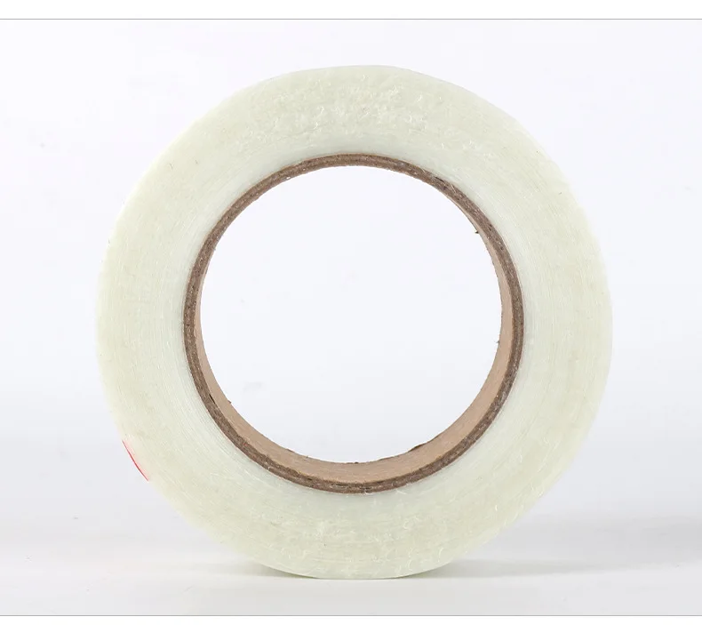Transparent fiberglass tape, mesh carpet tape, fiber tape, single side strong binding strip fiber tape