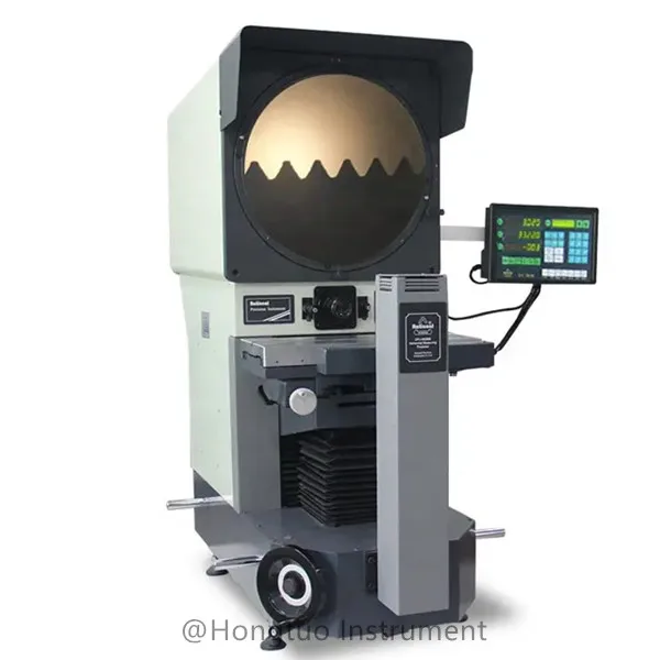 Horizontal Optical Comparator Measuring Wire Cable Profile Projector Machine Good Quality