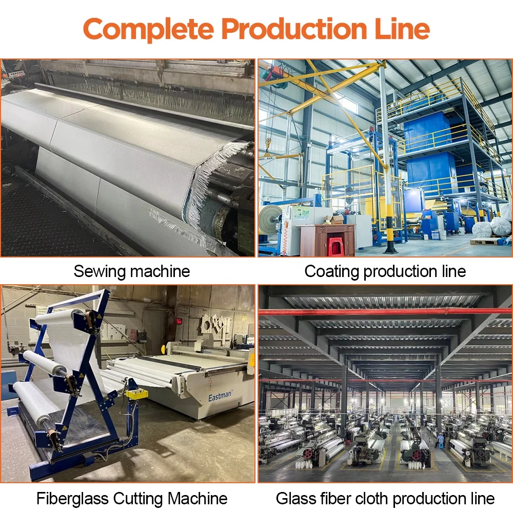 Industrial Thermal Fire Resistant Fiberglass Waterproof Welding Blanket Rolls