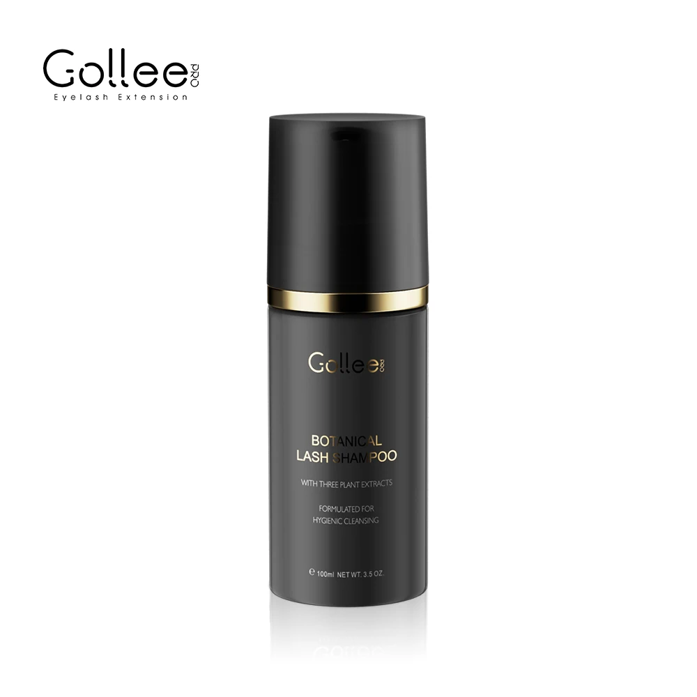 Gollee Private Label 100ML Bottle Lash Grafting Foam Gentle Organic Eyelash Cleanser