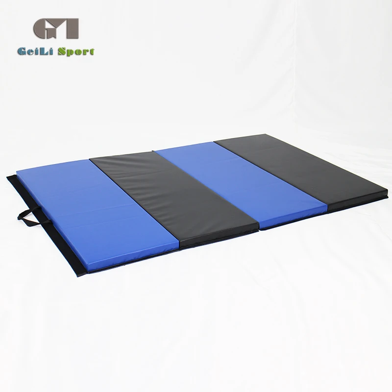 2018 New Products Multicolor Fitness Foam Folding Panel Tumbling Mats Gymnastics