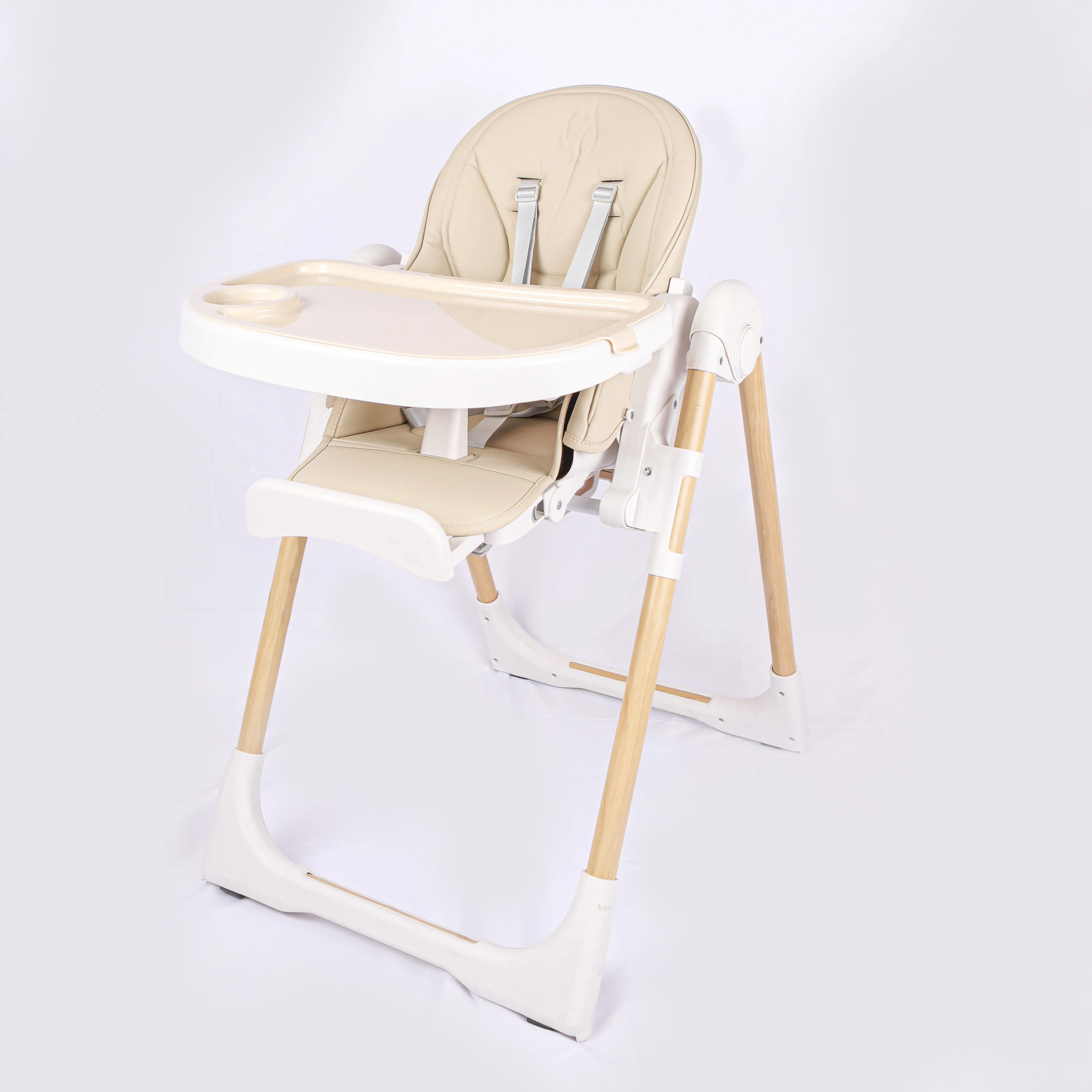 New Arrival Latest Design Baby Furniture High Chair Wood Grain Dining Chair
