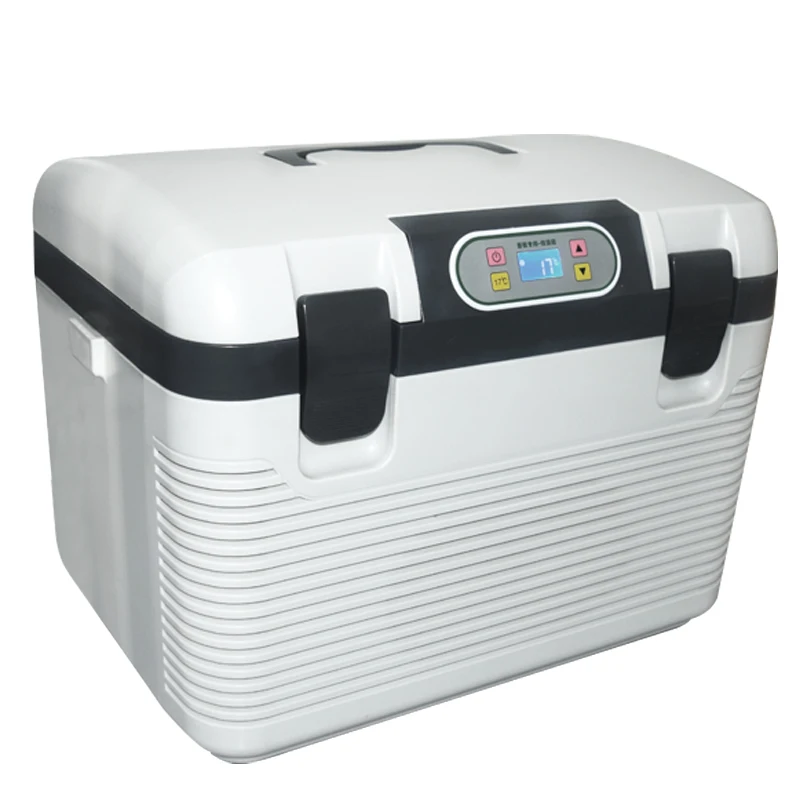 Car thermostat refrigerator DC 12L Mini Car Fridge Freezer Outdoor Camping Cooler Box 12V-24V