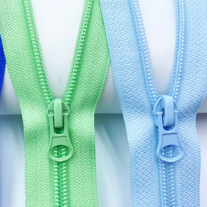 manufacturer White plastic zipper Durable open end heavy duty Resin Zipper for Tent Clothing