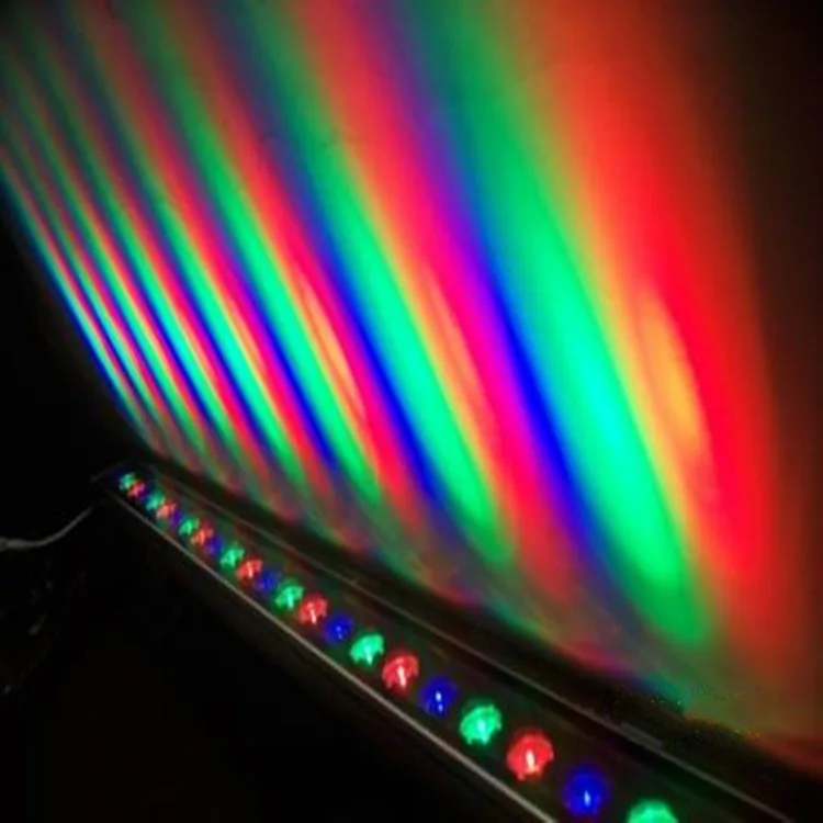 DMX led ful color led wall washer light