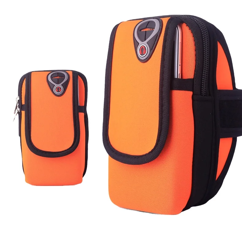 Cell Phone Armband Pouch Running Armband for iPhone Running Arm Bag Gym Phone Holder Sports Arm Bands for Exercise Fitness