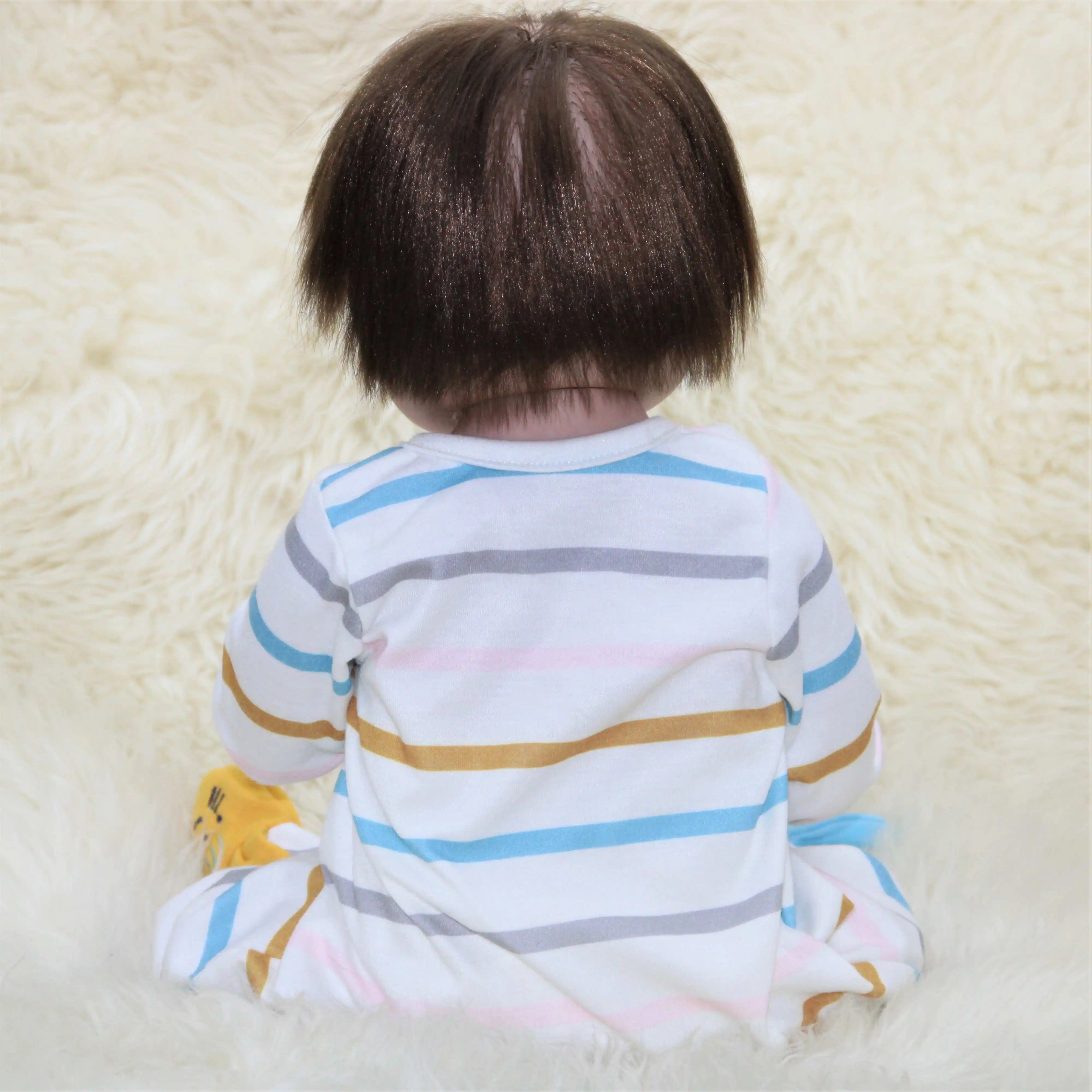 Sell Well New Type 18 Inch Silicon Realistic Reborn Baby Dolls Vinyl Reborn doll