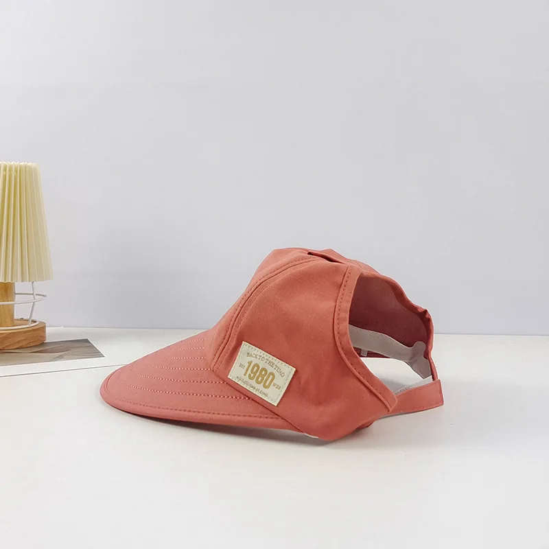 Wholesale ponytail baseball cap female summer Korean version of ins running sunblock hat curved eaves empty cap