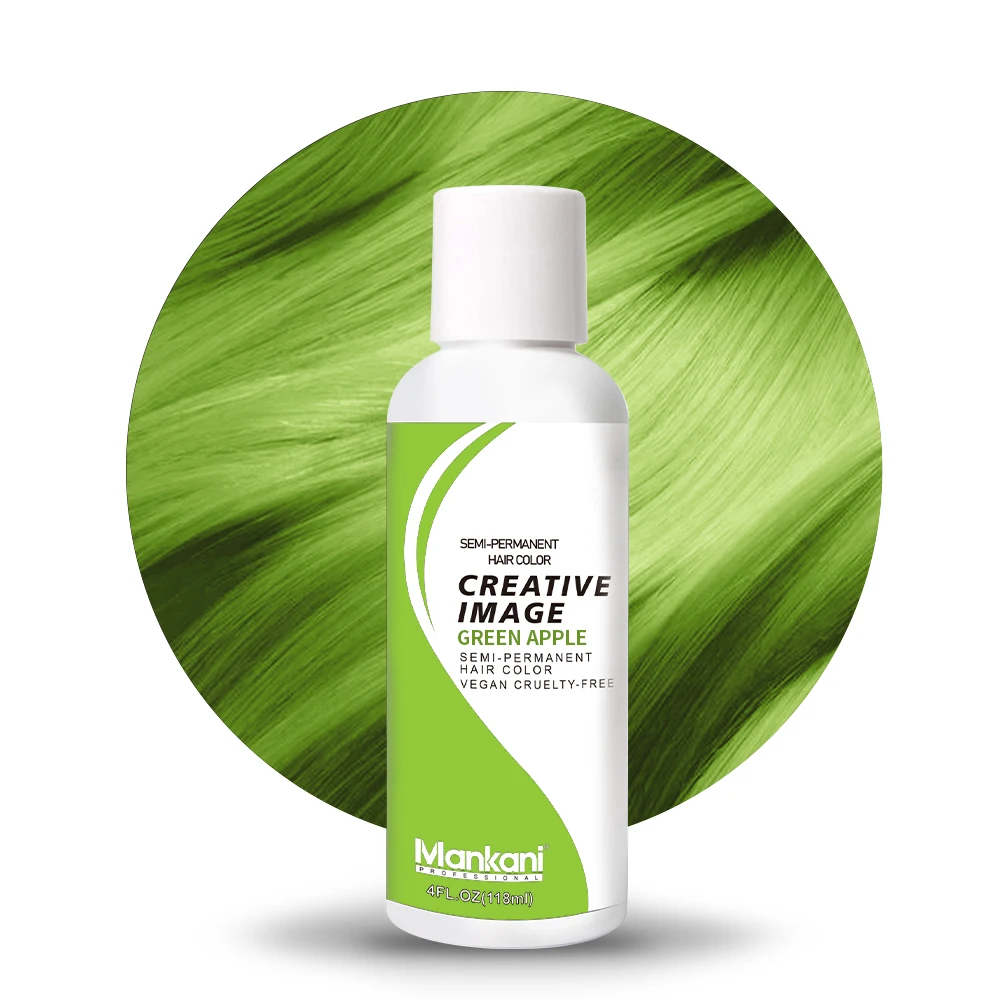 OEM tinte de cabello Wholesale Professional Colorful dye human hair wigs Shining Semi Permanent Dye Cream Hair Color